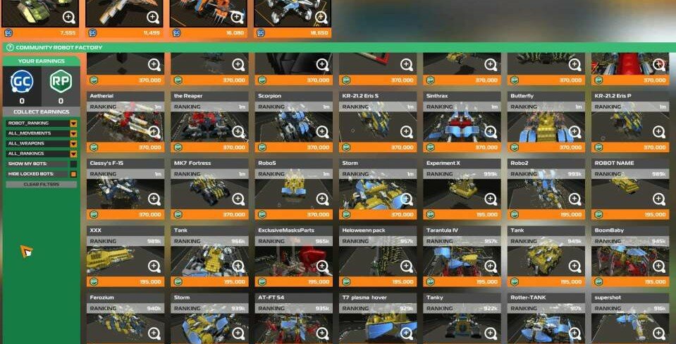Robocraft обновление Share, Drive, Fight – Out Now