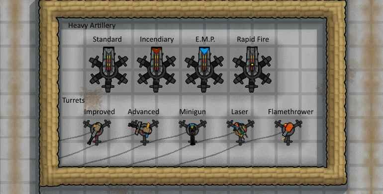 Rimworld A12 скачать мод Heavy defences